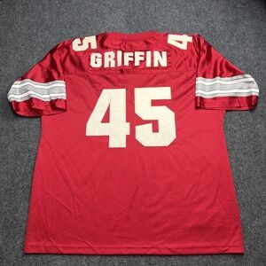 VTG Ohio State Buckeyes Jersey STITCHED Mens L Archie Griffin #45 OSU "The Shoe"